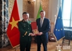 Deputy Defense Minister meets with his Italian counterpart